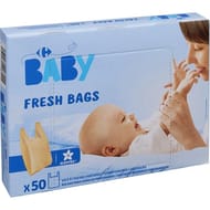 Carrefour baby sacs à couches parfumés x50