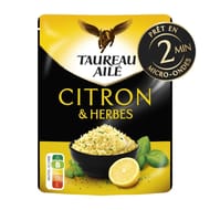 Taureau ailé doypack riz citron et herbes 220g