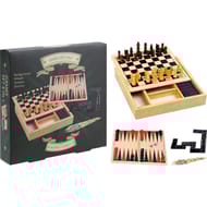 Jeux de voyage en bois 4 en 1