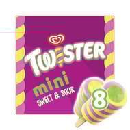 Miko twister mini fraise citron pomme x8 400ml 348g