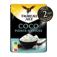 Taureau aillé doypack riz coco pointes d'épices 220g