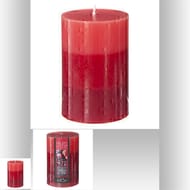 Bougie parfumée fruits rouges 7 x 10 cm