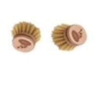 Carrefour Home 2 recharges brosse vaisselle en bois