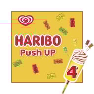 Haribo glace push up 4x85ml 198g