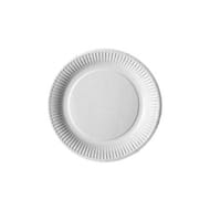 Carrefour home 50 assiettes blanc carton 18cm
