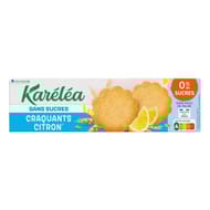 Karéléa biscuits citron sans sucres 132g