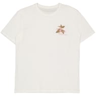 Tee-shirt manches courtes brodé homme ECRU XXL