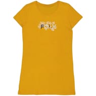 Liquette manches courtes femme MOUTARDE T50/52