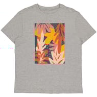 Tee-shirt manches courtes print homme GRIS CHINE XXL