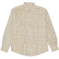 Chemise manches longues aop fleurs homme OCRE L