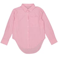Chemise manches longues femme WHITE/ROSE POP STRIPES T38