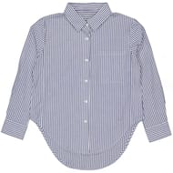Chemise manches longues femme WHITE/NAVY STRIPES T52