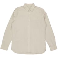 Chemise manches longues popeline lavée homme BEIGE XXL