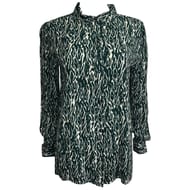 Chemise manches longues femme AOP GREEN T52