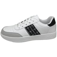 Basket femme BLANC NOIR 36