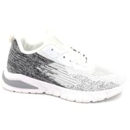 Baskets homme 40/45 BLANC/GRIS 42
