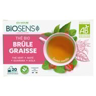 Biosens thé brûle graisse bio 20 sachets 30g