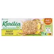 Karelea sablés pavot citron réduit en sucres bio 150g