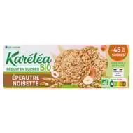 Karelea sablé épeautre noisette réduit en sucres bio  150g