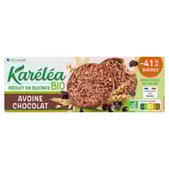 Karelea sablé avoine chocolat réduit en sucre bio 150g étui + sachet