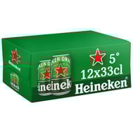 Heineken bière blonde premium can 12x33cl 5%vol