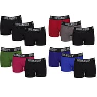Lot de 3 boxers garçon unis GRIS/NOIR/GRIS 16 ANS