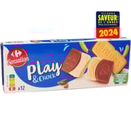 Carrefour sensation biscuit play & chock 150g