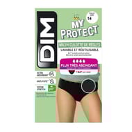 Dim culotte de regles flux tres abondant 14 ans  x1