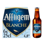 Affligem blanche 6x25cl Vol.4.8%