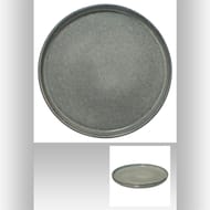 Assiette dessert terre vert 21 cm
