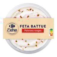Carrefour Extra tarti feta poivron rouge 140g