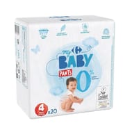 Carrefour baby couches culottes bébés 8 - 15 kg taille 4 - x20