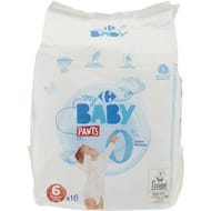 Carrefour baby couches culottes bébés pants 16+ kg taille 6 - x16