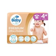 Carrefour baby couches taille 4+ maxi+ 9-20 kg x38