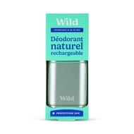 Wild Déodorant Solide Rechargeable au coton frais et sel de mer 40g