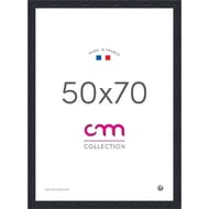 Cadre photo 50x70cm riviera noir