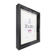 Cadre vitrine 21x29.7cm lariovita noir