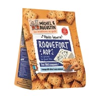 Michel et augustin petits beurre roquefort aop graines de pavot bleu 100g