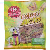 Carrefour sensation bonbons colors'acid 200g