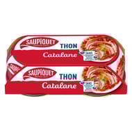 Saupiquet thon sauce catalane 1/6 135g x2