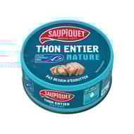 Saupiquet thon entier nature MSC 112g