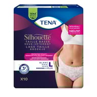 Tena silhouette blanc taille basse l x 10
