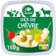 Carrefour Classic' Fromage dés de chèvre 150g