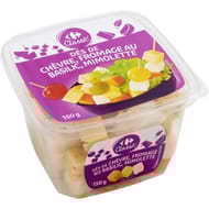 Carrefour Classic' Fromage dés de Basilic, Chèvre, Mimolette 150g