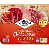 Montagne Noire l'assiette de charcuterie 5 variétés 380g