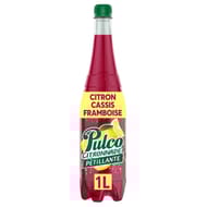 Pulco citronnade petillante cassis framboise 1l