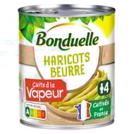 Bonduelle haricots beurre cuits a la vapeur 4/4