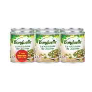 Bonduelle macédoine de légumes 4/4  lot de 2 boites+1 offerte