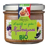 Lucien georgelin aubergines bio au curry 100g