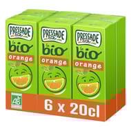 Pressade nectar bio orange 6x20cl